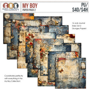 My Boy - Paper Pack 2 by CRK