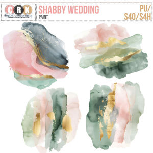Shabby Wedding - Paint by CRK 