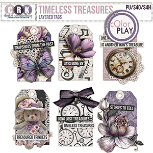 Timeless Treasures Tags by CRK 
