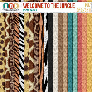 Welcome to the Jungle Paper Pack 3 by CRK