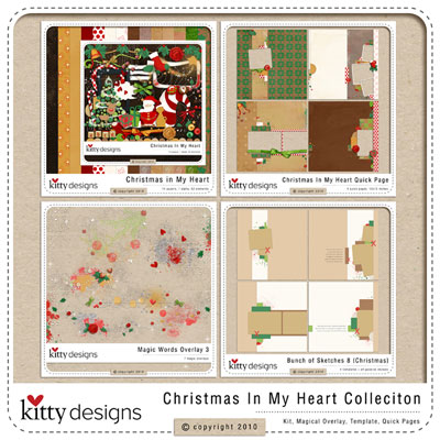 Christmas In My Heart Collection by Kitty Designs