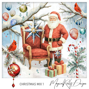Christmas Mix 1 CU by MagicalReality Designs 