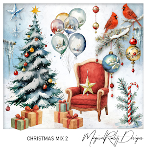 Christmas Mix 2 CU by MagicalReality Designs 