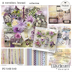 A Travellers Journal Collection by Daydream Designs  