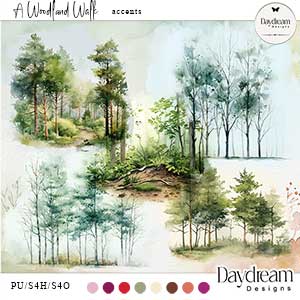 A Woodland Walk Accents by Daydream Designs  