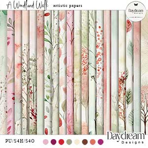 A Woodland Walk Artistic Papers by Daydream Designs 