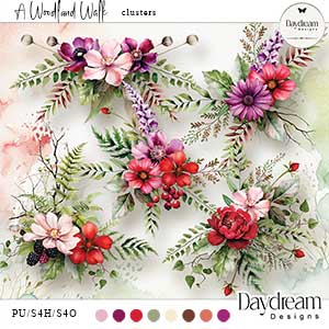 A Woodland Walk Clusters by Daydream Designs   