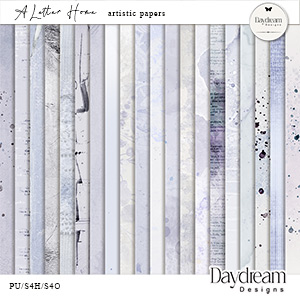 A Letter Home Artistic Papers by Daydream Designs