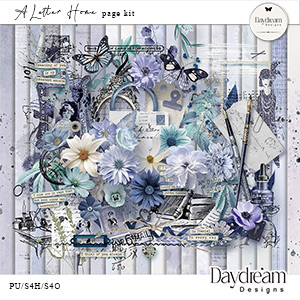 A Letter Home Page Kit by Daydream Designs