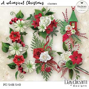 A Whimsical Christmas Clusters by Daydream Designs  