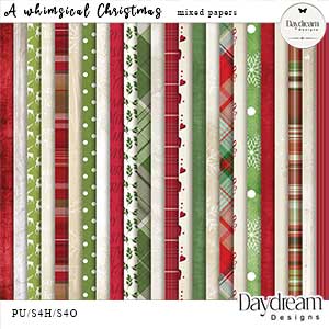 A Whimsical Christmas Mixed Papers 