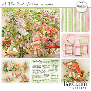 A Woodland Fantasy Collection by Daydream Designs