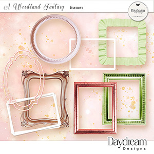 A Woodland Fantasy Frames by Daydream Designs