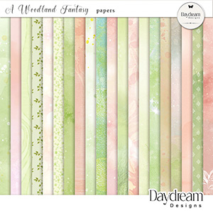 A Woodland Fantasy Artistic Papers by Daydream Designs