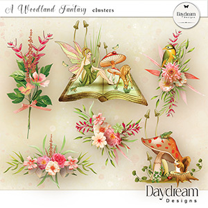 A Woodland Fantasy Clusters by Daydream Designs