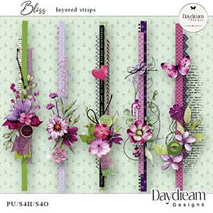 Bliss Layered Strips by Daydream Designs   