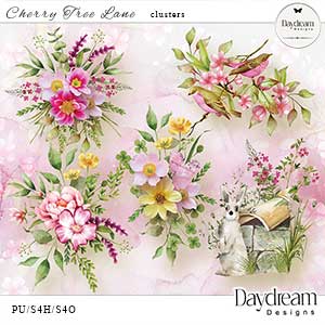 Cherry Tree Lane Clusters by Daydream Designs    