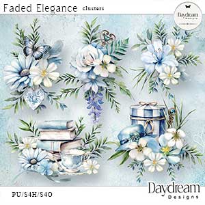 Faded Elegance Clusters by Daydream Designs   