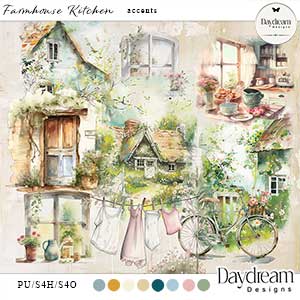 Farmhouse Kitchen Accents by Daydream Designs   