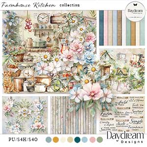 Farmhouse Kitchen Collection by Daydream Designs      