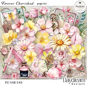Forever Cherished Page Kit by Daydream Designs  