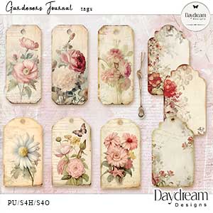 Gardeners Journal Tags by Daydream Designs  