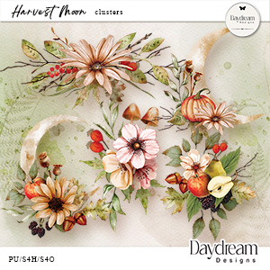 Harvest Moon Clusters by Daydream Designs     