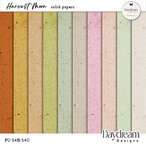 Harvest Moon Solid Papers by Daydream Designs