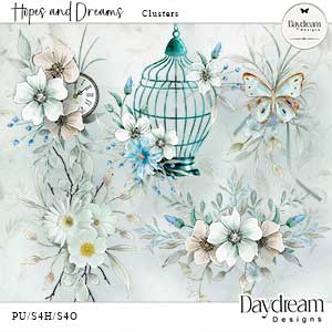 Hopes And Dreams Clusters by Daydream Designs 