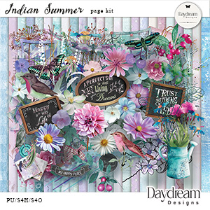 Indian Summer Page Kit by Daydream Designs    