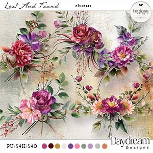 Lost And Found Clusters by Daydream Designs    