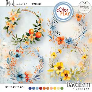 Midsummer Wreaths by Daydream Designs   
