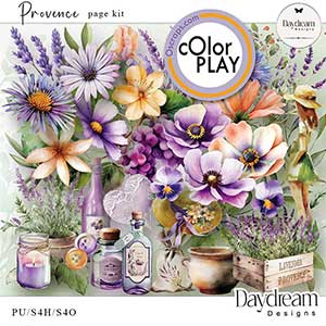 Provence Page Kit by Daydream Designs       