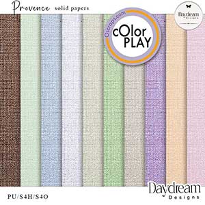 Provence Solid Papers by Daydream Designs