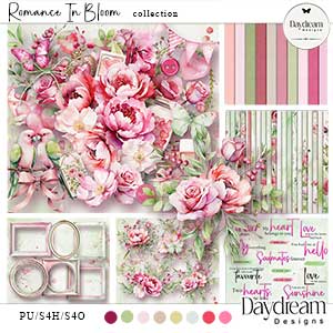Romance In Bloom Collection by Daydream Designs     