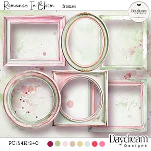 Romance In Bloom Frames by Daydream Designs   