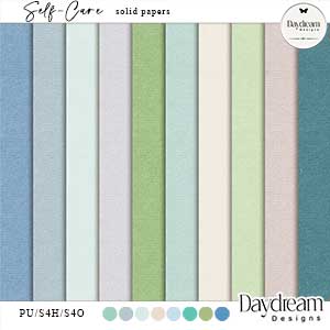 Self Care Solid Papers by Daydream Designs