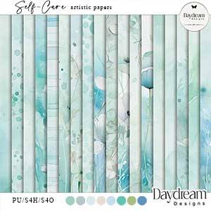 Self Care Artistic Papers by Daydream Design