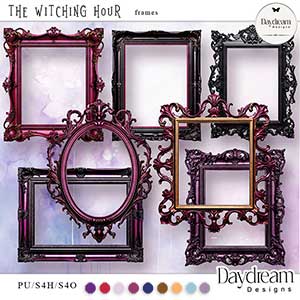 The Witching Hour Frames by Daydream Designs 