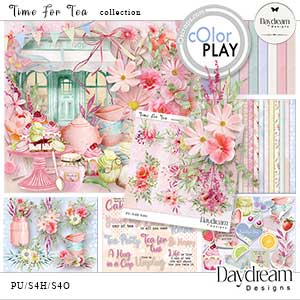 Time For Tea Collection By Daydream Designs    