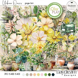 Urban Oasis Page Kit by Daydream Designs     