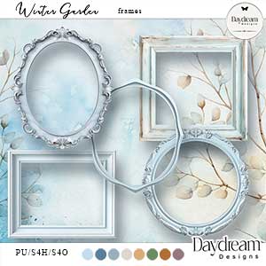 Winter Garden Frames by Daydream Designs  