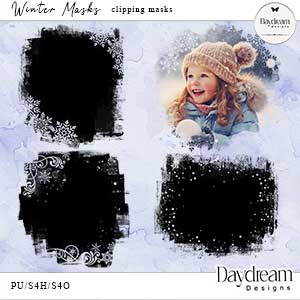 Winter Clipping Masks by Daydream Designs