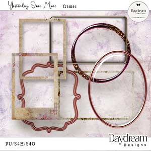 Yesterday Once More Frames by Daydream Designs