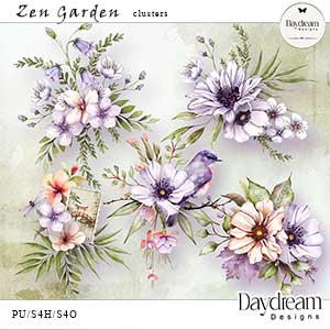 Zen Garden Clusters by Daydream Designs  