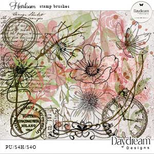 Heirloom Stamp Brushes by Daydream Designs  