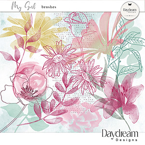 My Girl Brushes by Daydream Designs
