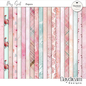 My Girl Mixed Papers by Daydream Designs