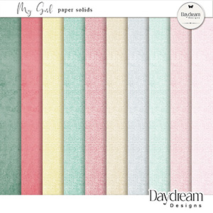 My Girl Paper Solids by Daydream Designs