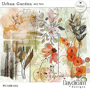 Urban Garden Arty Bits by Daydream Designs